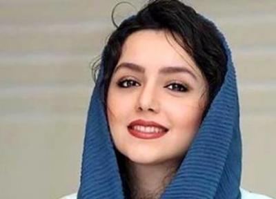 نازنین بیاتی با رنگ مو و آرایش چشم متفاوت
